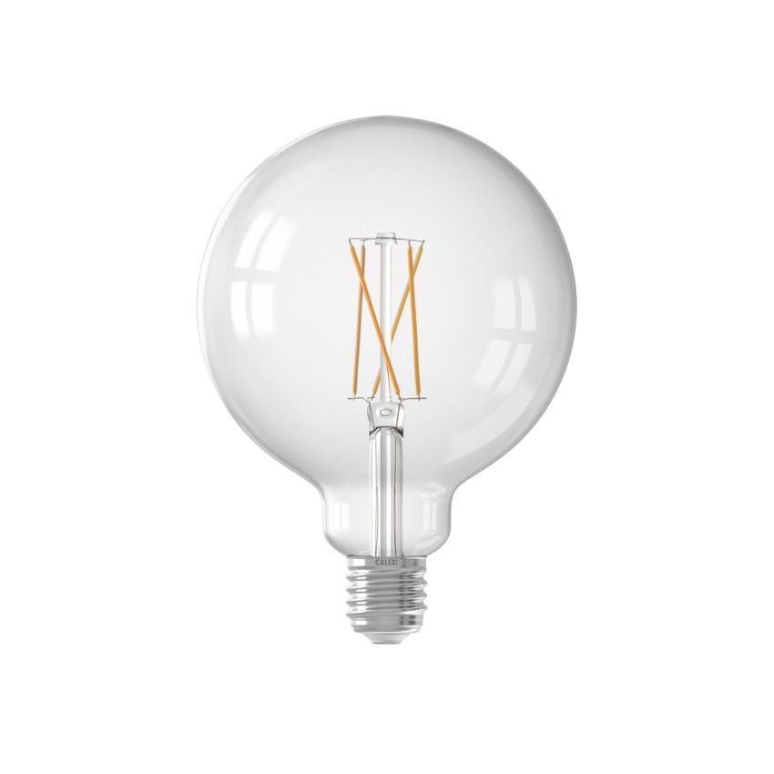 Smart Led Filament Clear Globe-lamp G125 E27 220-240V 7,5W 1055lm 1800-3000K, energy label A++
