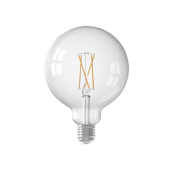 Smart Led Filament Clear Globe-lamp G125 E27 220-240V 7,5W 1055lm 1800-3000K, energy label A++