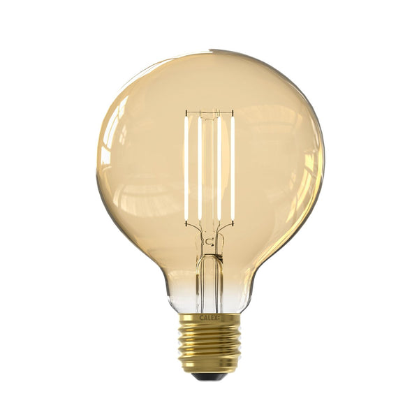 Calex Smart LED Filament Goud Globelamp G95 E27 220-240V 7W 806lm 1800-3000K
