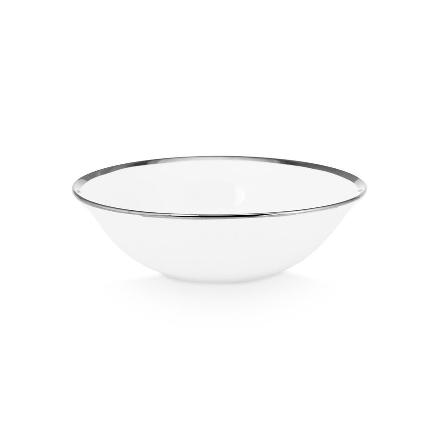 Bowl white silver 15cm