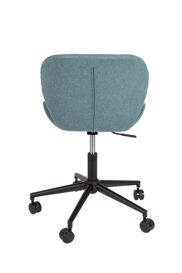 Bureaustoel Omg Zwart/Blauw