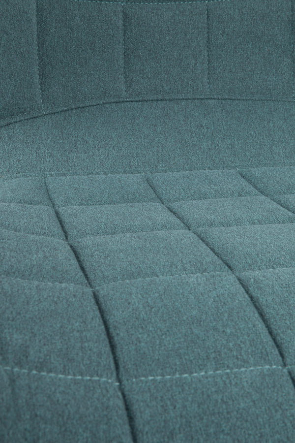 Bureaustoel Omg Zwart/Blauw