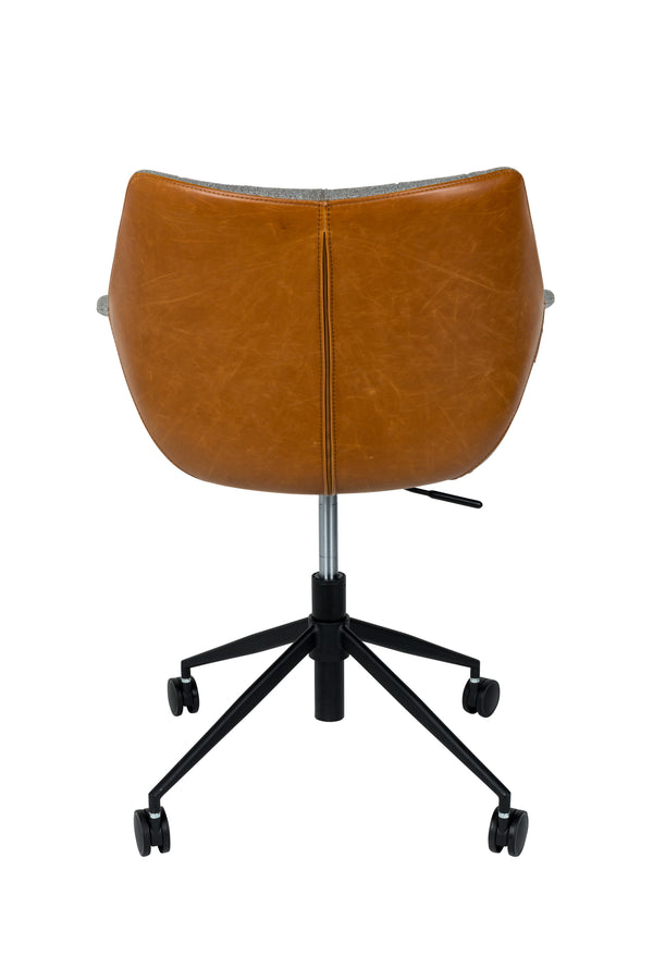 Bureaustoel Doulton Vintage Bruin