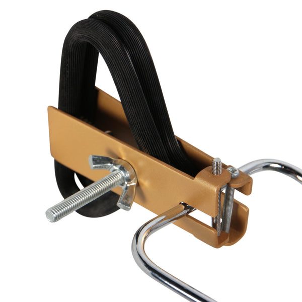 Klem-wandlamp nove 1320br bronskleurige kap 18cm