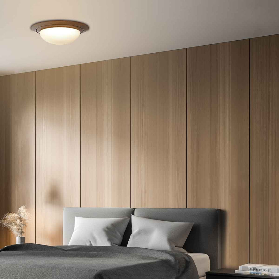Plafondlamp Ikaro 1366BR Brons Ø29cm 4 stappen dimbaar
