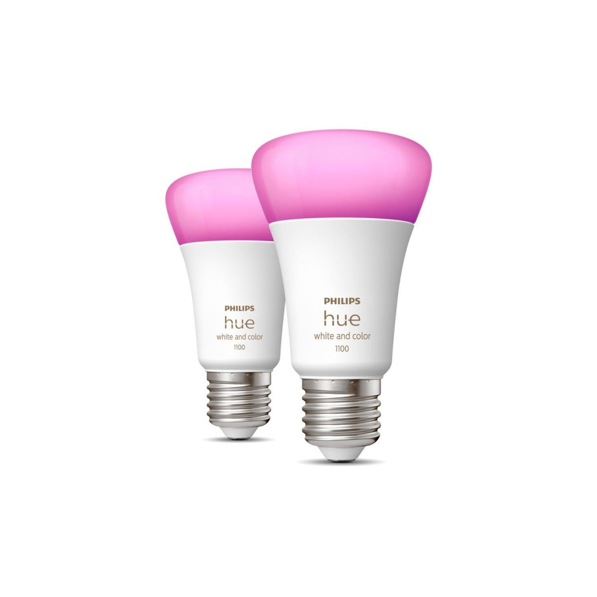 Philips Hue White and color ambiance A60 E27 2-pack