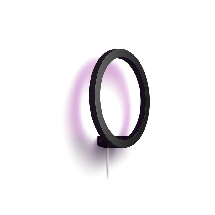 Sana Hue wall lamp black 1x20W 24V