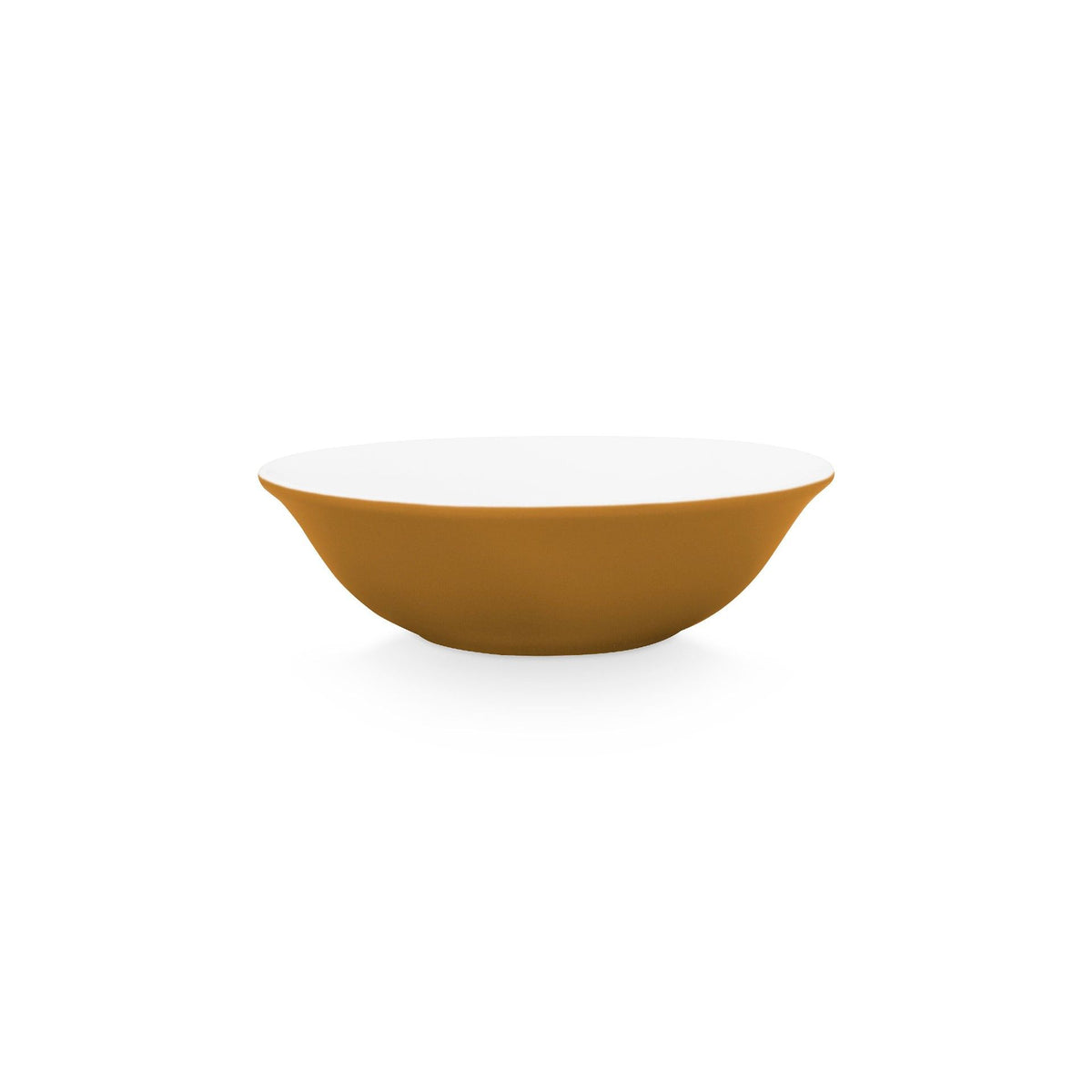 Bowl Matt Caramel-White 15cm
