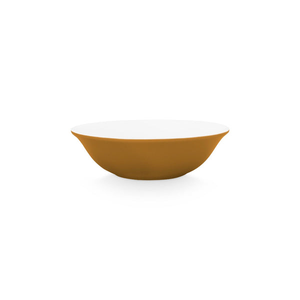 Bowl Matt Caramel-White 15cm