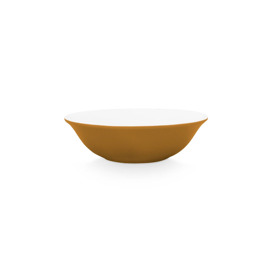 Bowl Matt Caramel-White 15cm