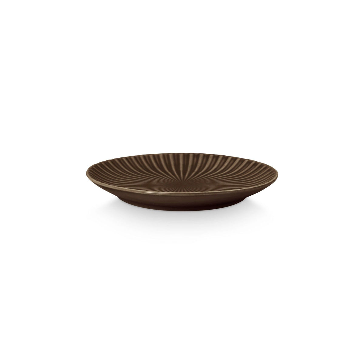 Plate Relievo Warm Brown 15cm