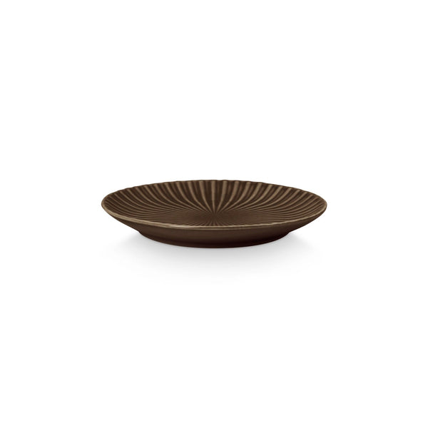 Plate Relievo Warm Brown 15cm