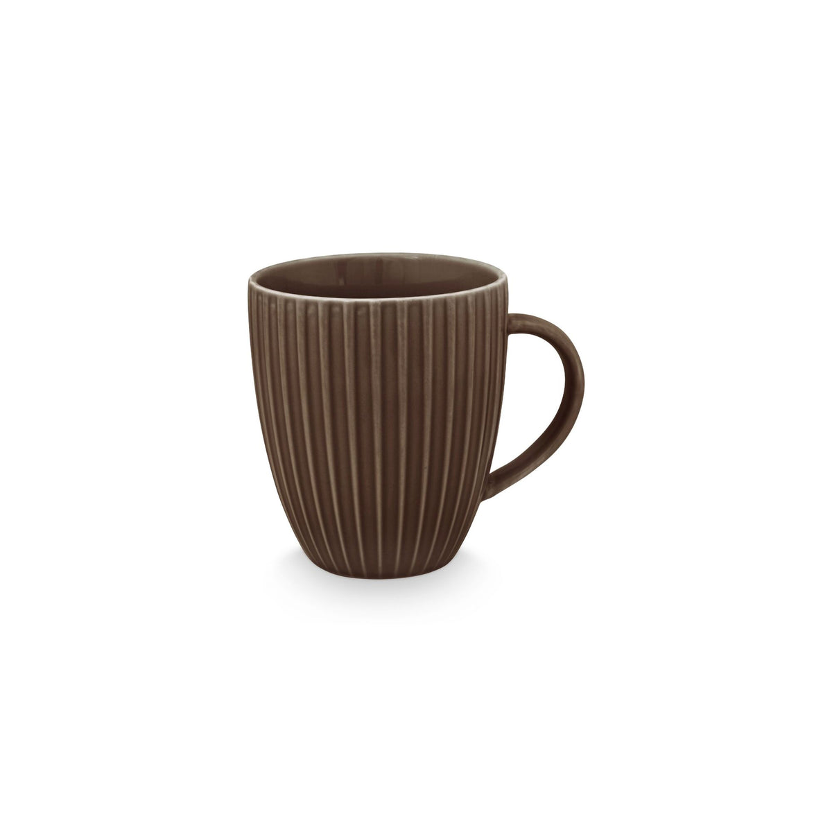 Mug with Ear Relievo Warm Brown 250ml