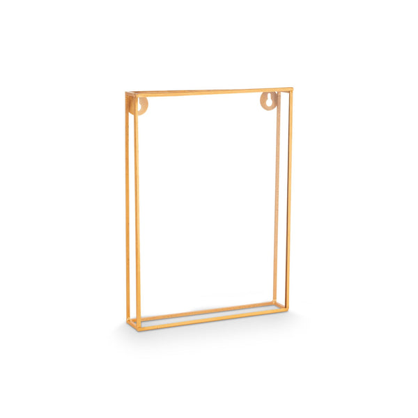Photo Frame Metal Gold 20x28x3.5cm