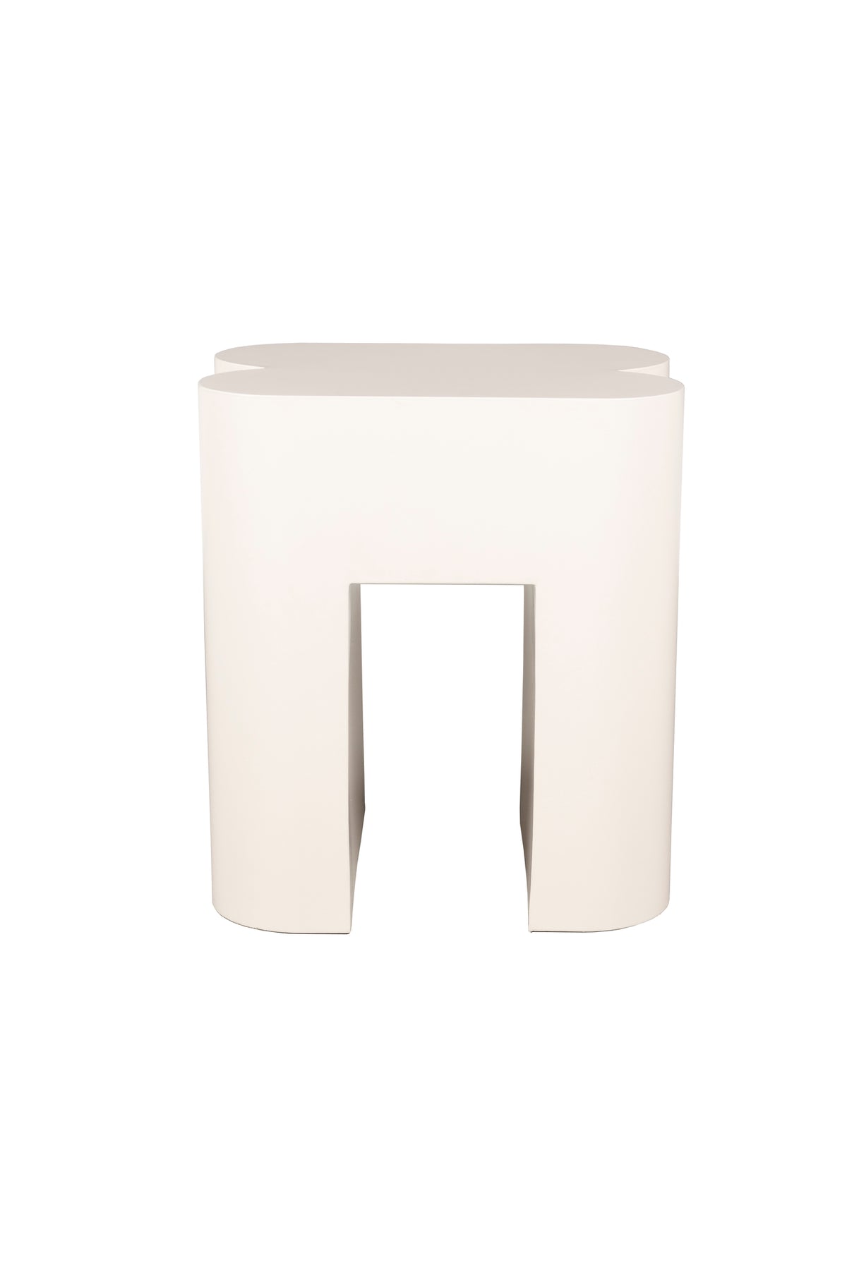 Shape krukje/ bijzettafel beige