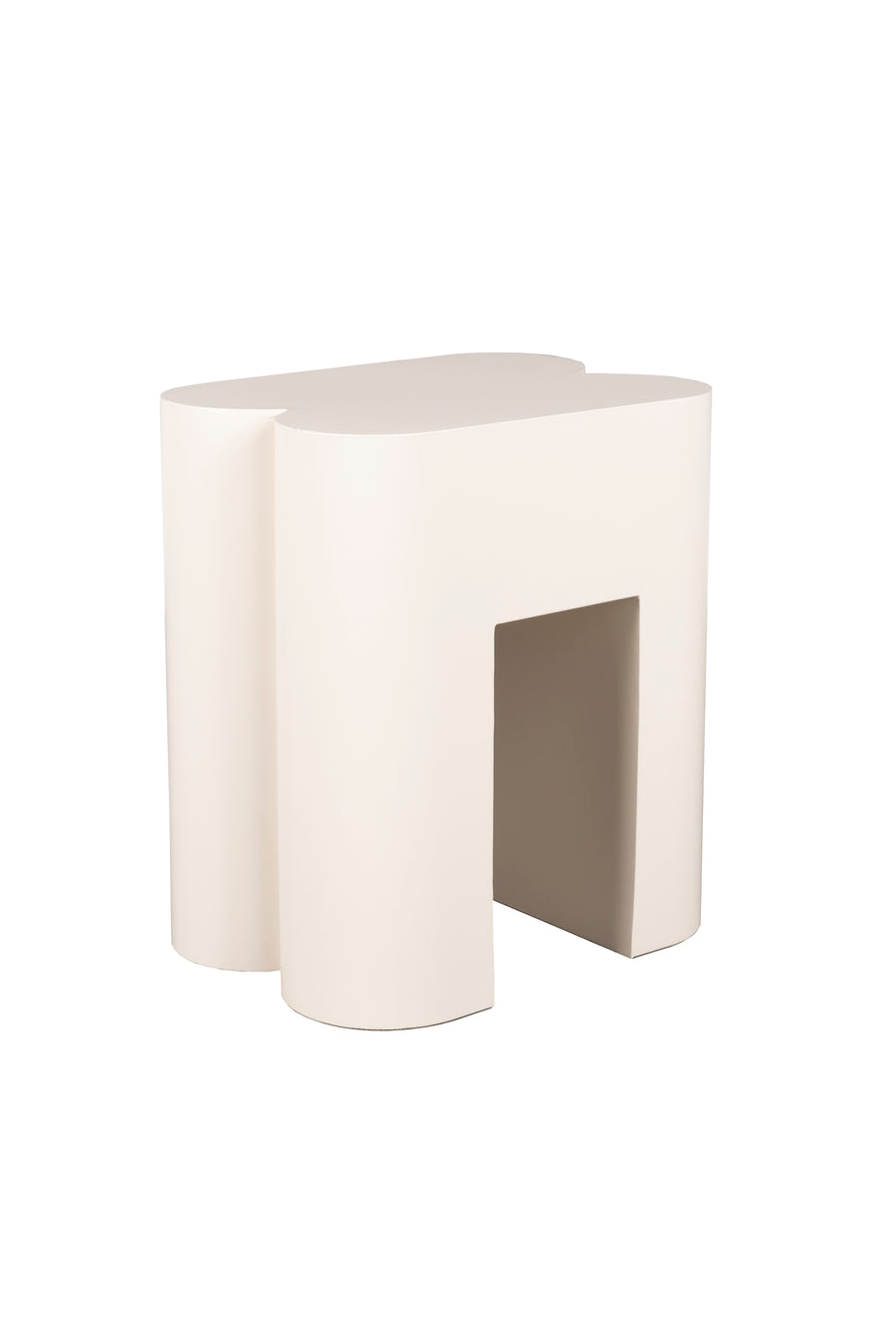 Shape krukje/ bijzettafel beige