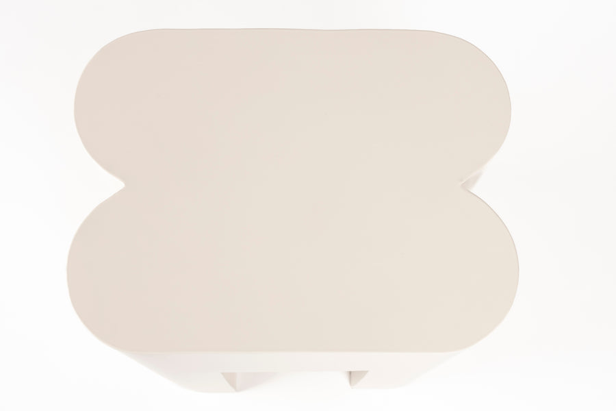Shape krukje/ bijzettafel beige