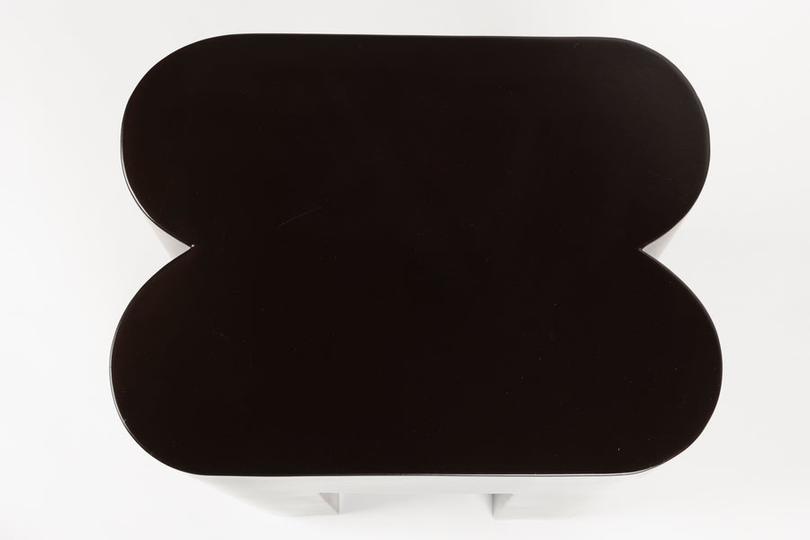 Shape krukje/ bijzettafel donkerbruin