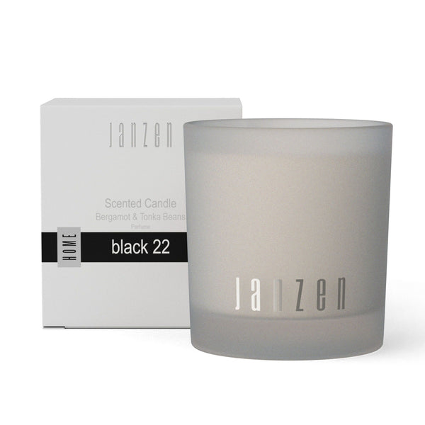 Janzen scented candle black 22