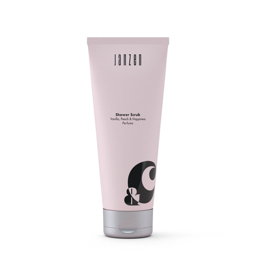 Janzen &c shower scrub vanilla peach