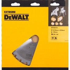 DT4310-QZ CZB 216x30x24t, wisseltand, negatief 5°, kerf 2,6mm