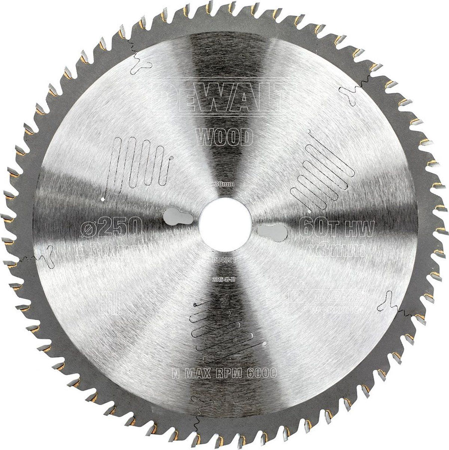 DT4351-QZ CZB 250x30x60t, wisseltand, positief 10°, kerf 3,0mm