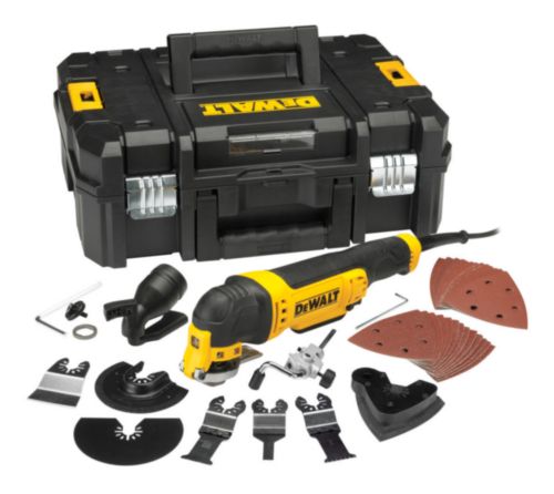 DWE315KT-QS 300W Oscillerende multitool met 35-delige accessoireset in TSTAK koffer