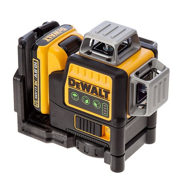 DCE089D1G-QW 12V XR 3x360° laser, 1x 2.0Ah - Groen