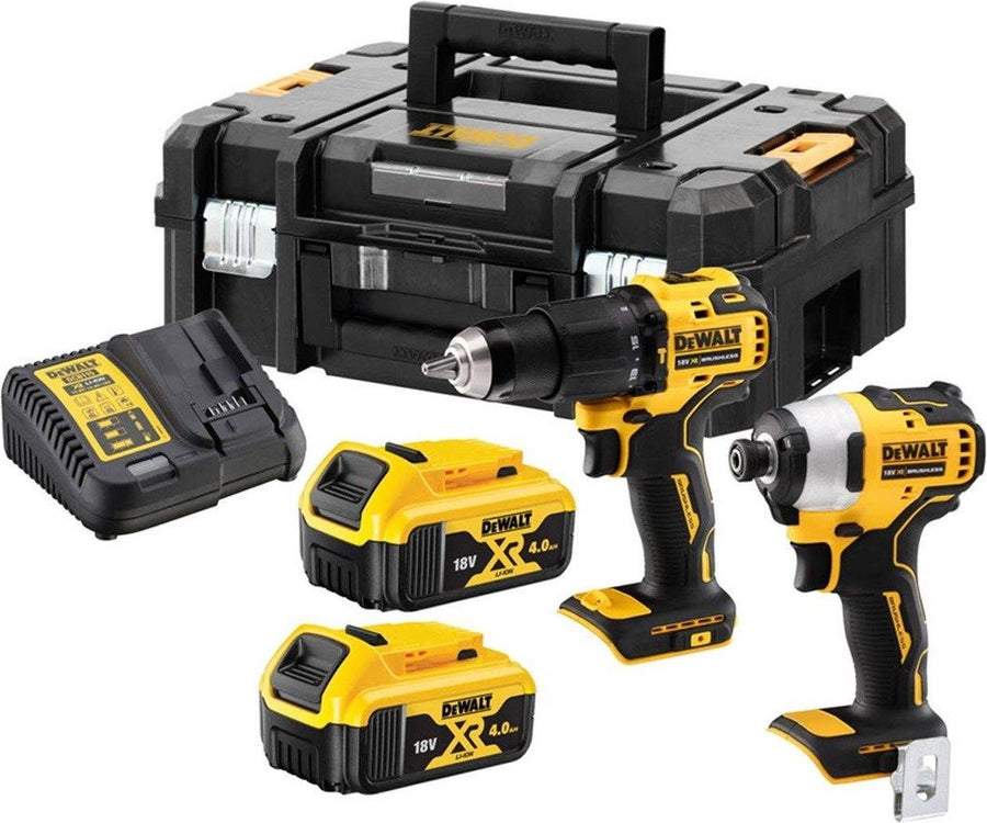 DCK2062M2T-QW 18V XR  Brushless 2-delige set met schroef-/klopboormachine (DCD709) + slagschroevendraaier (DCF809)