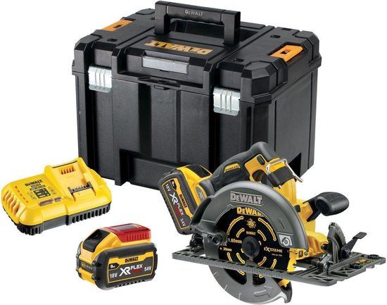DCS579X2-QW 54V XR FLEXVOLT Cirkelzaag in TSTAK 190mm (compatibel met geleiderail)