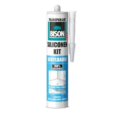 Siliconenkit acryl 300 ml koker transp