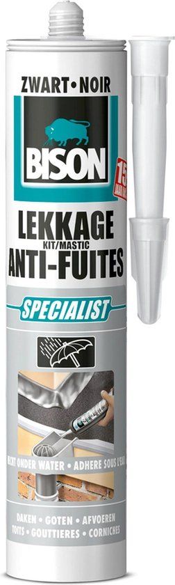 Lekkagekit 300 ml koker zwart