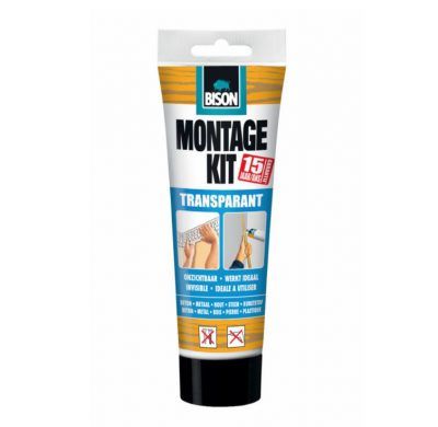 Montagekit transparant 250 g hangtube