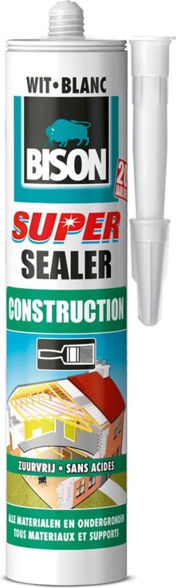 Super silicone construction 290 ml wit
