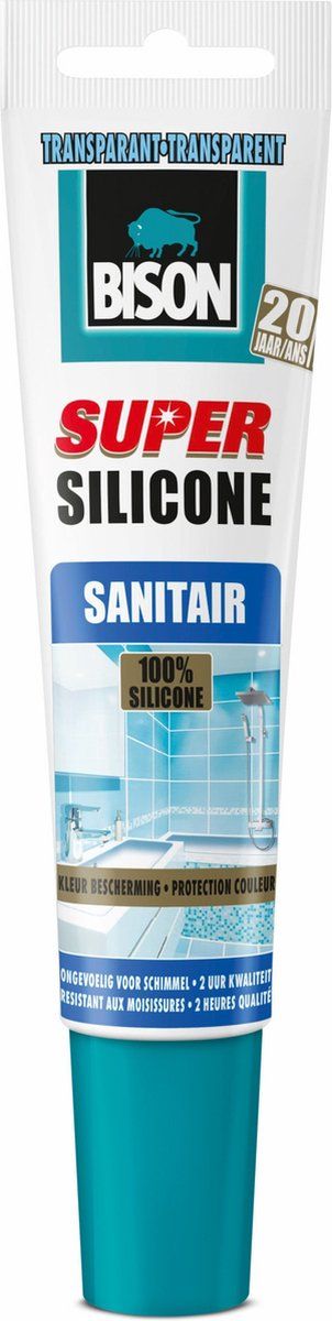 Bs Silicone Sanitair 150ml Tube Transp.