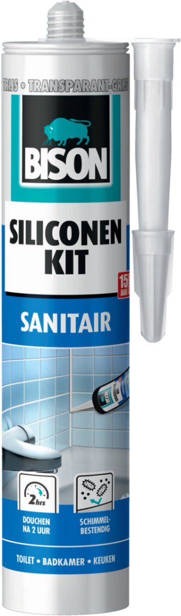 Super silicone sanit 300 ml koker trijs