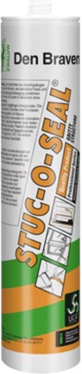 Zw Stuc-o-seal 310ml Wit