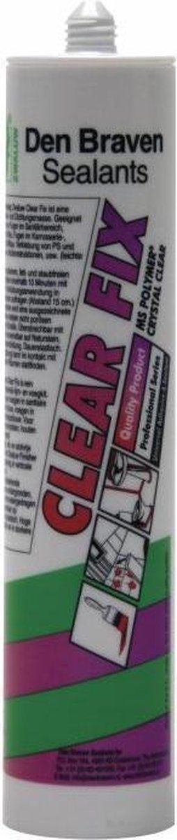 Elastische Kit 290ml Hybrifix Transp.