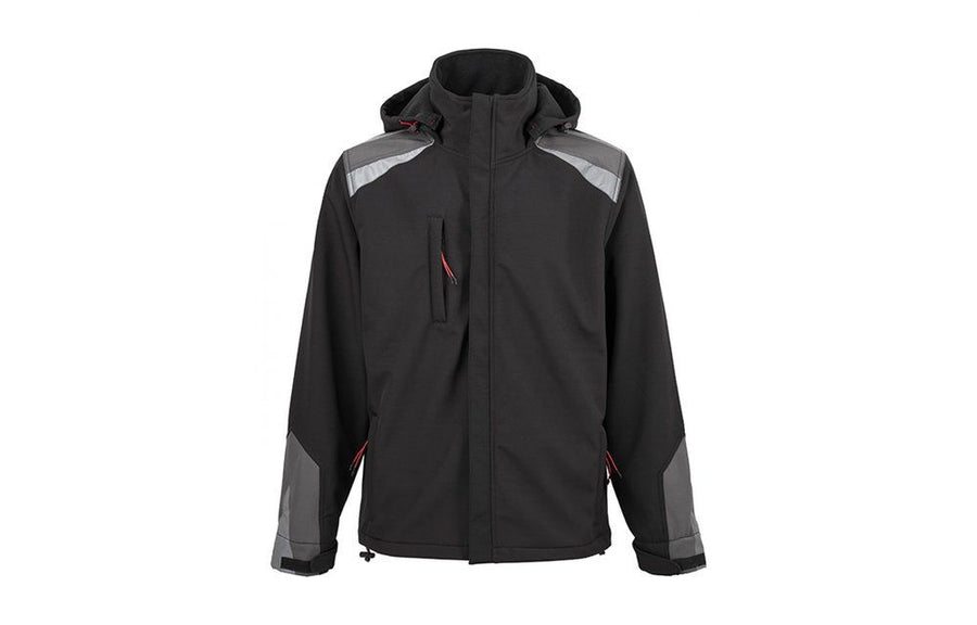 Valencia shoftshell jas zw.3xl