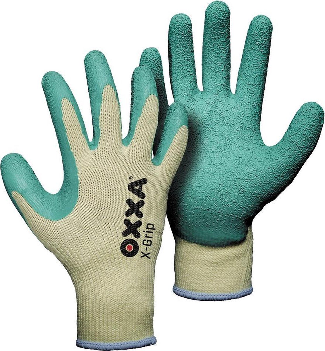 OXXA X-Grip 51-000, groen/geel, 10