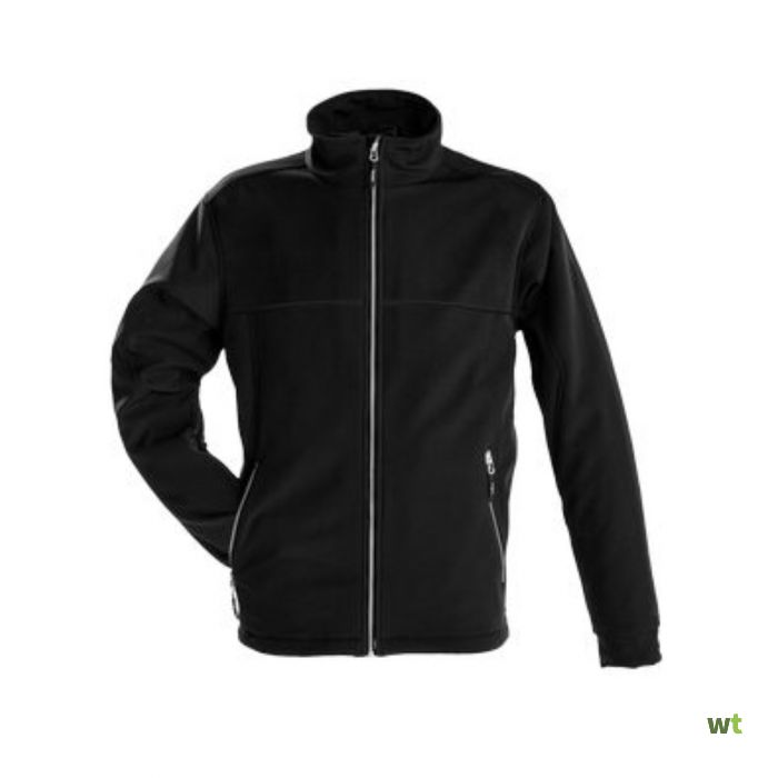 Gevoerde softshell jas Odense Black XL
