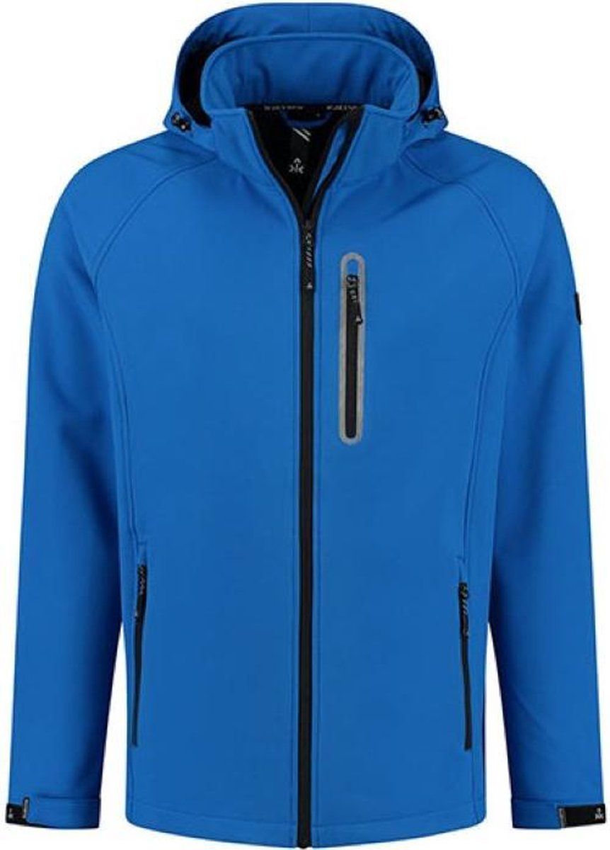 Softshell jas Kevan Blue 3XL