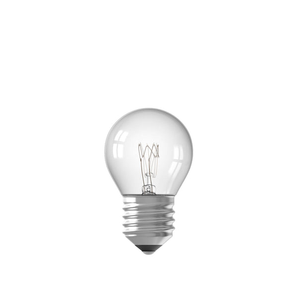 Ball Lamp 220-240v 10W 55lm E27 clear, energy label E