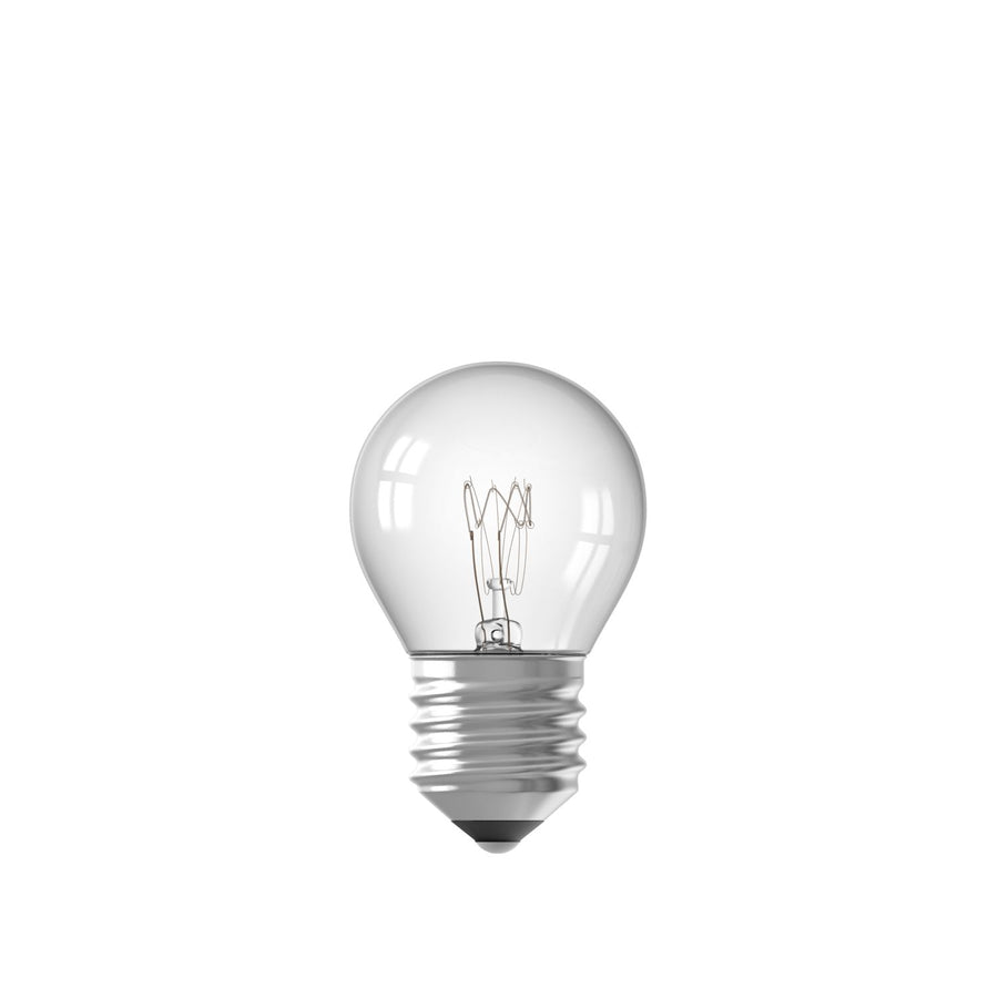 Ball Lamp 220-240v 10W 55lm E27 clear, energy label E