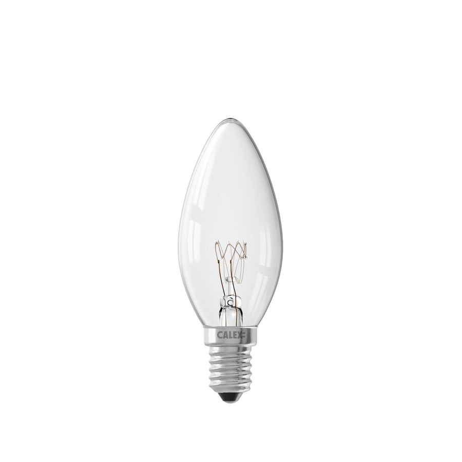 Candle Lamp 220-240v 10W 55lm E14 clear, energy label E