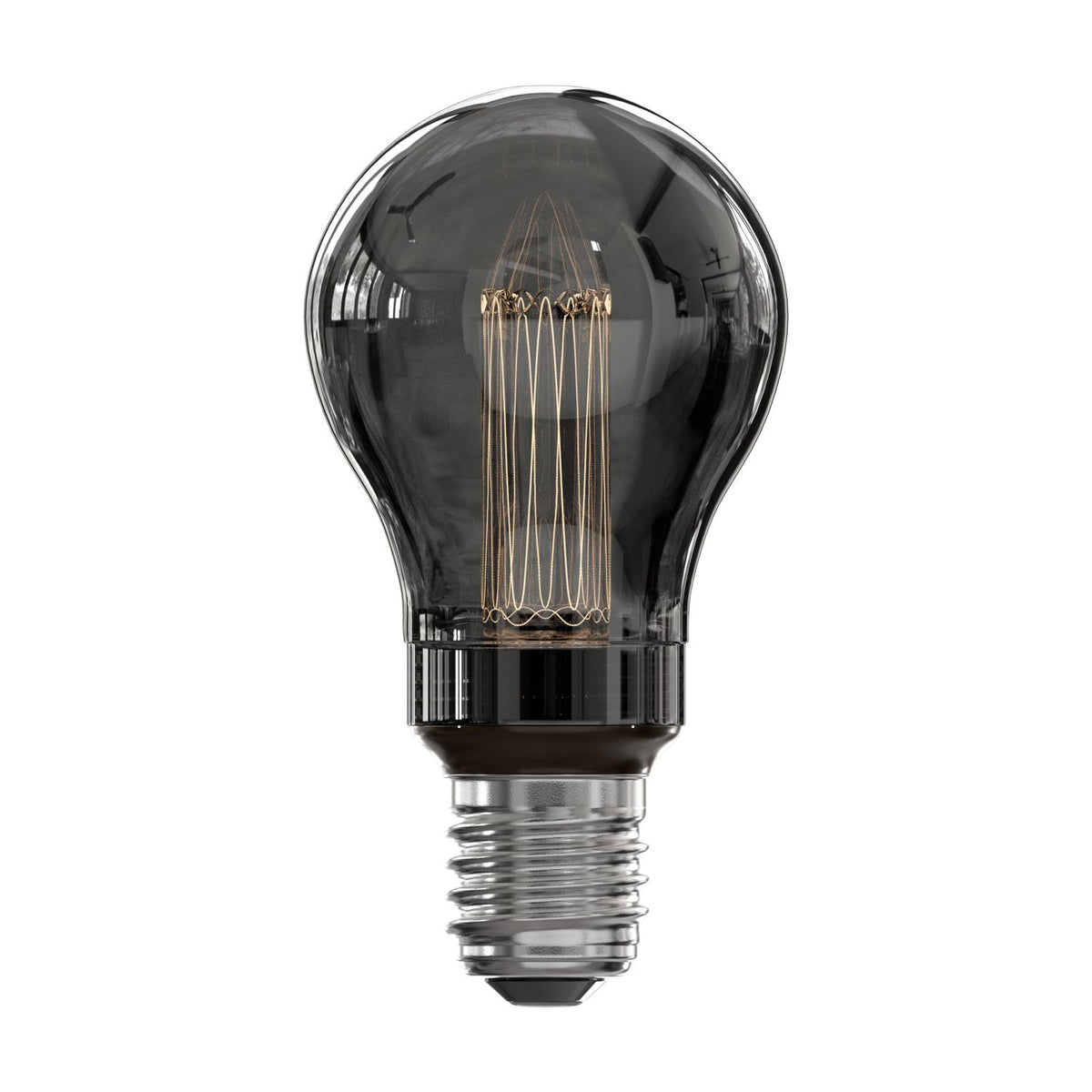 Calex LED Glasfiber A60 220-240V 3.5W 40LM 2000K Titanium E27 dimmable, energy label B