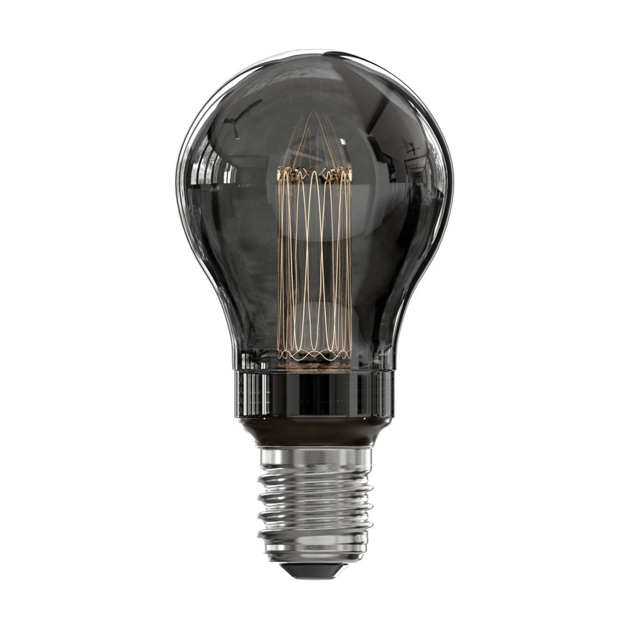 Calex LED Glasfiber A60 220-240V 3.5W 40LM 2000K Titanium E27 dimmable, energy label B