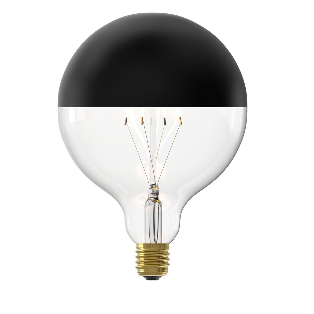 Led G125 Kopspiegel Zwart 220-240V 200lm 4W 1800K E27