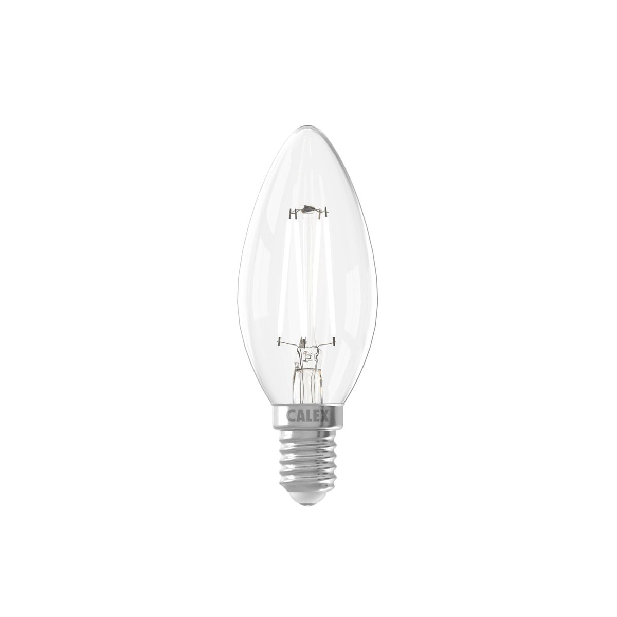 LED Filament Kaarslamp  220-240V 4.5W 470lm E14 B35, Helder 2700K CRI80 Dimbaar