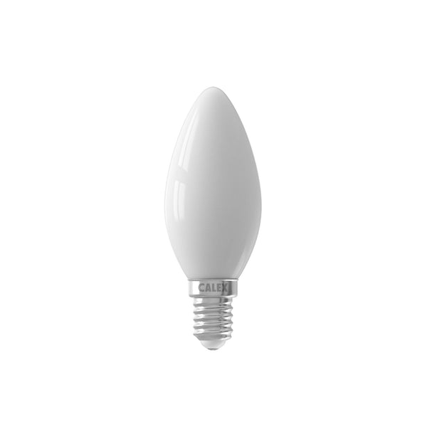 LED volglas Filament Kaarslamp 220-240V 4.5W 470lm E14 B35, Softline 2700K CRI80 Dimbaar